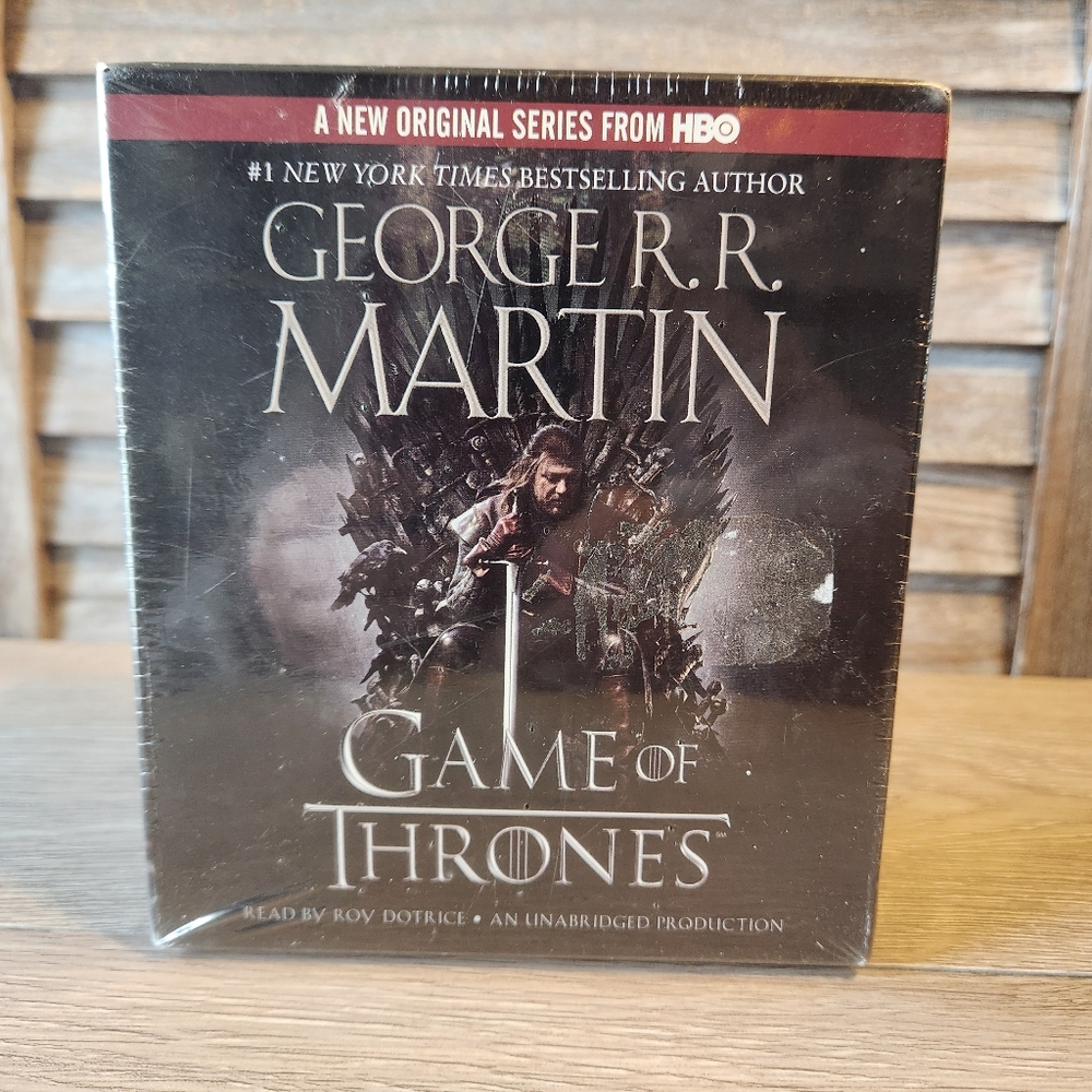 Game of Thrones NEW  George R.R Martin Audio Book 28 CDs Sealed